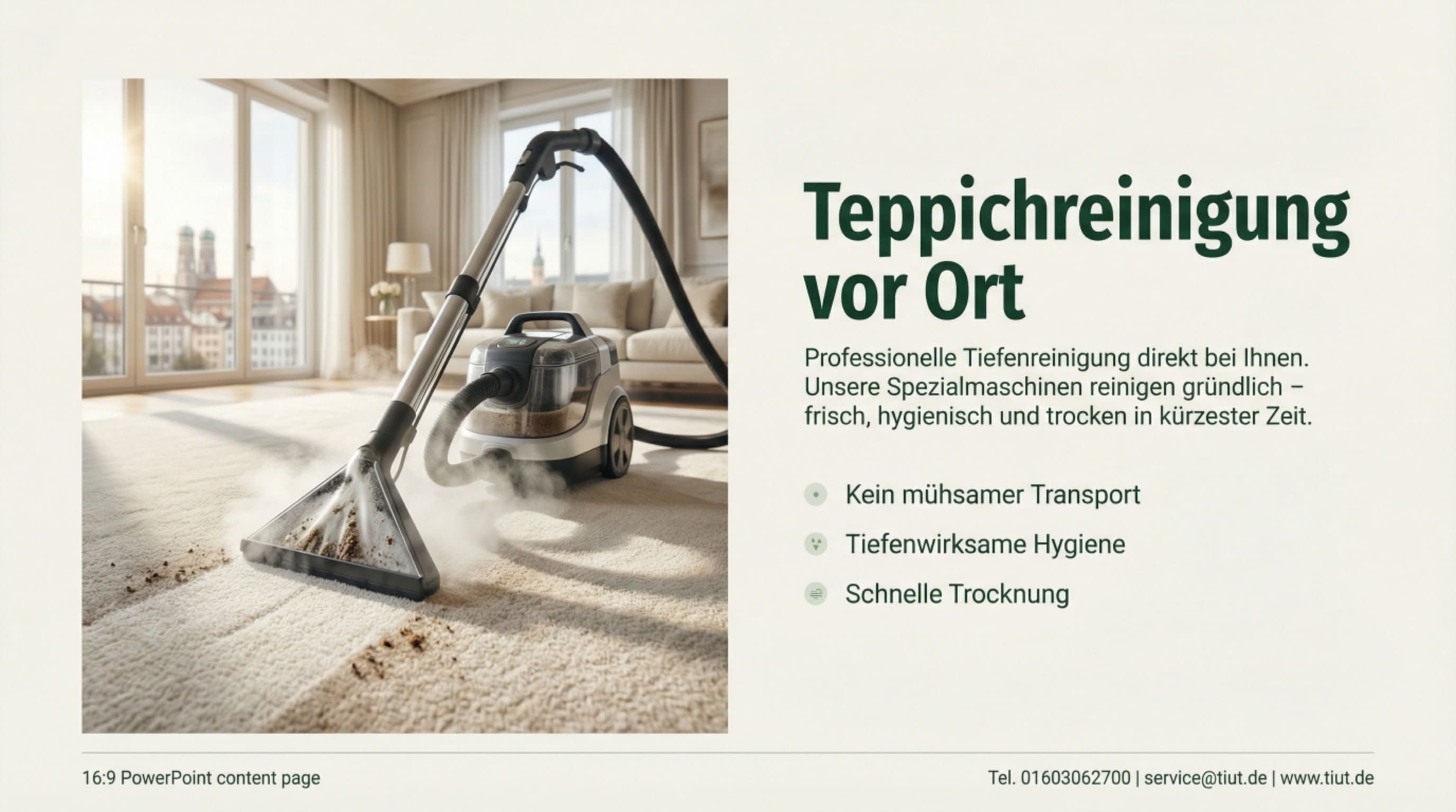 Teppichreinigung vor Ort