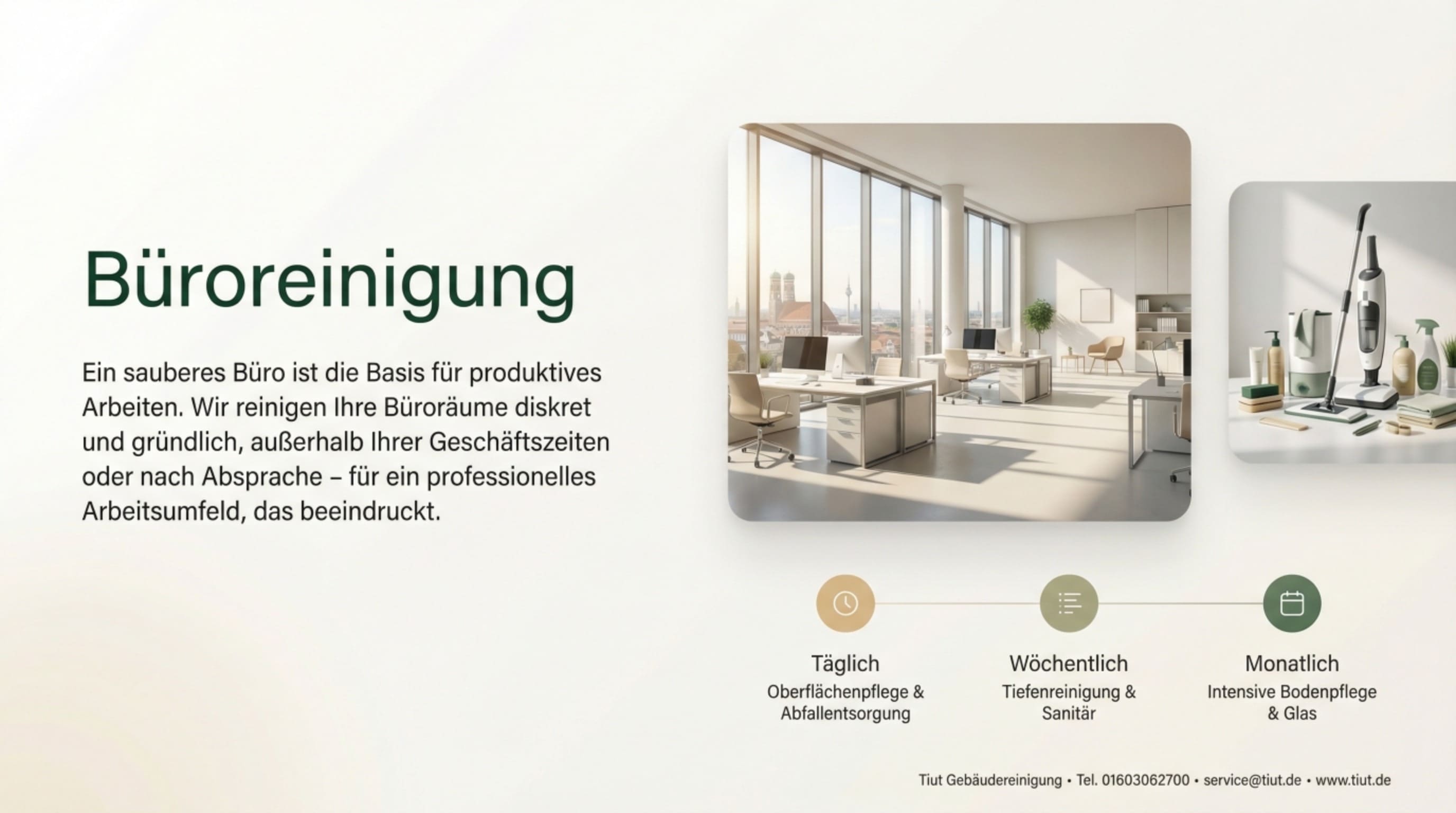 Büroreinigung in München