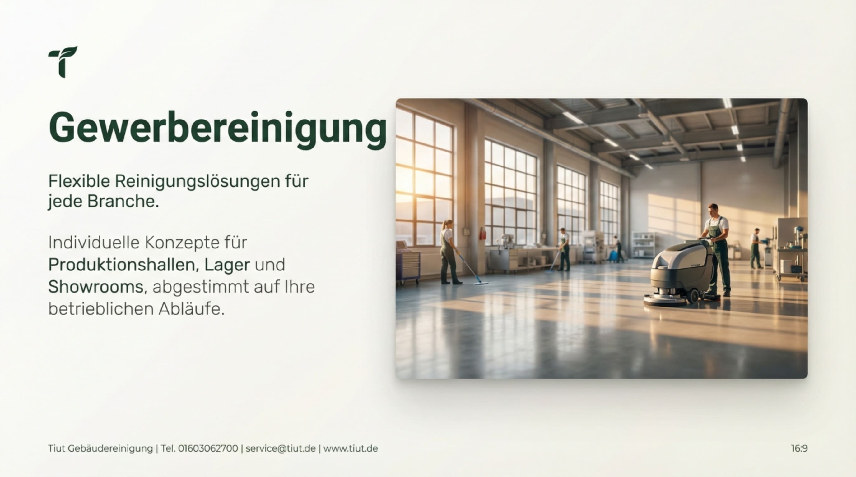 Gewerbereinigung für Unternehmen in München